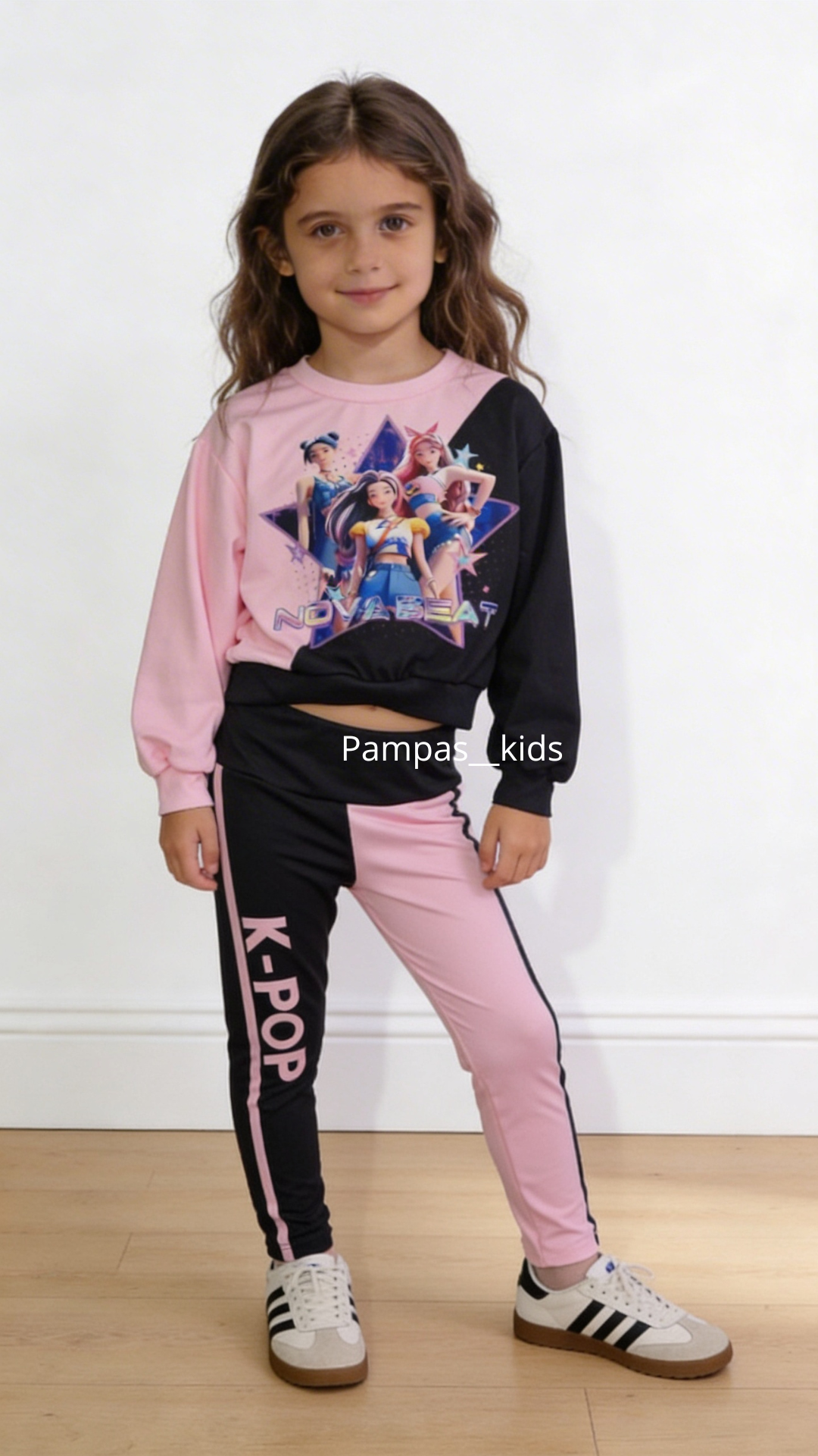 Tuta K-POP 4-14A - ROSA