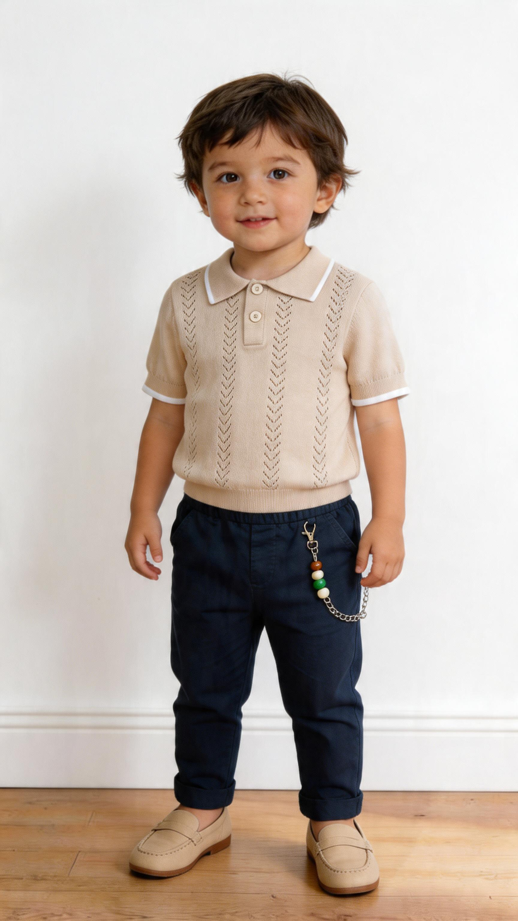 Pantalone IN COTONE 12-36M - BLU