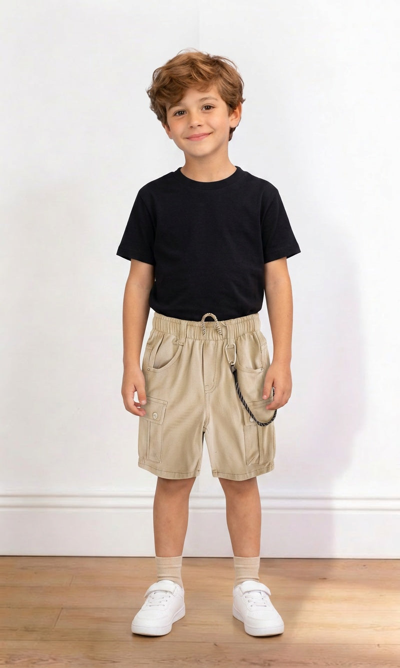 Pantalone CARGO 3-8A - BEIGE