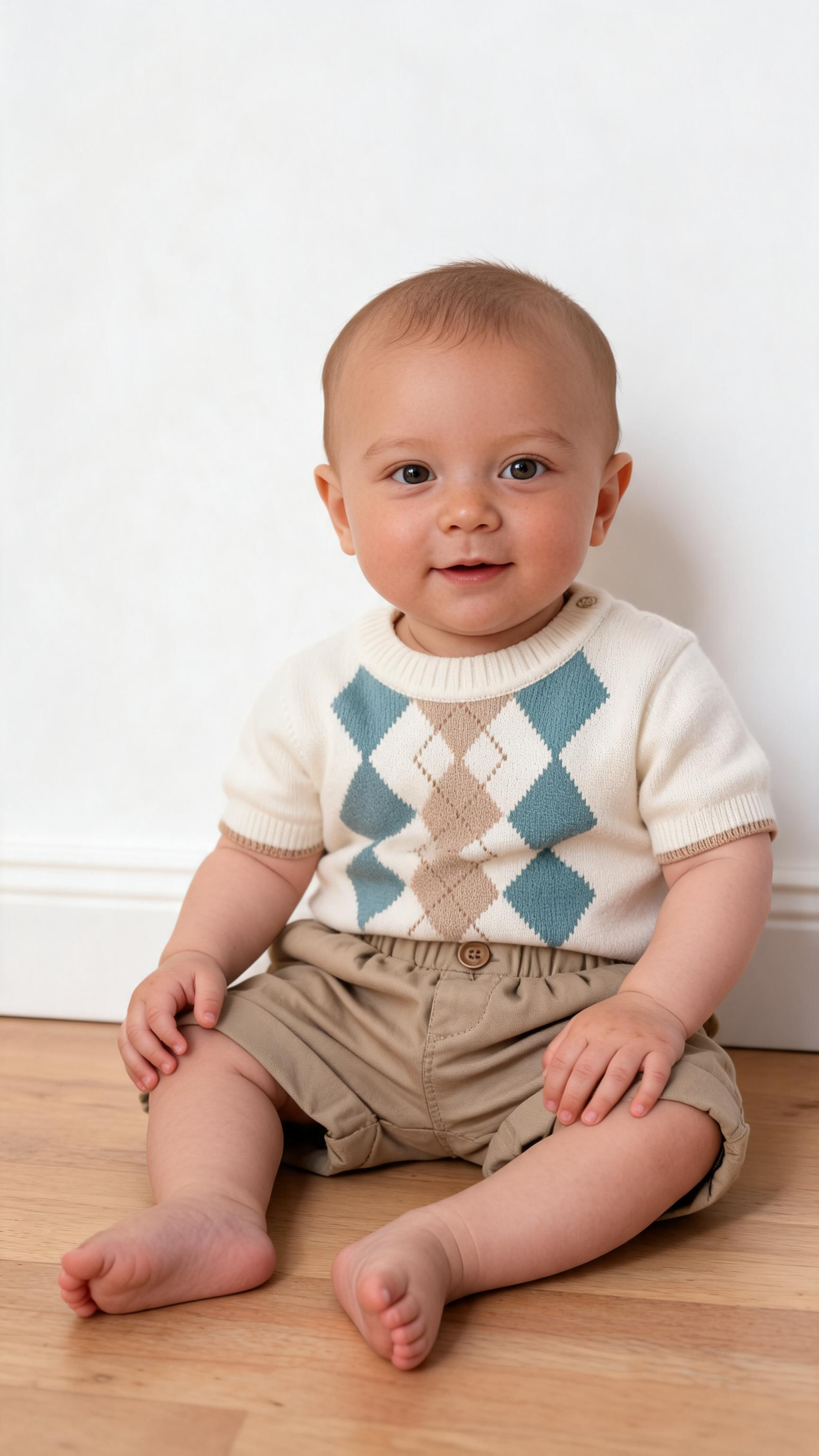 Completo ROMBO 3-18M - BEIGE