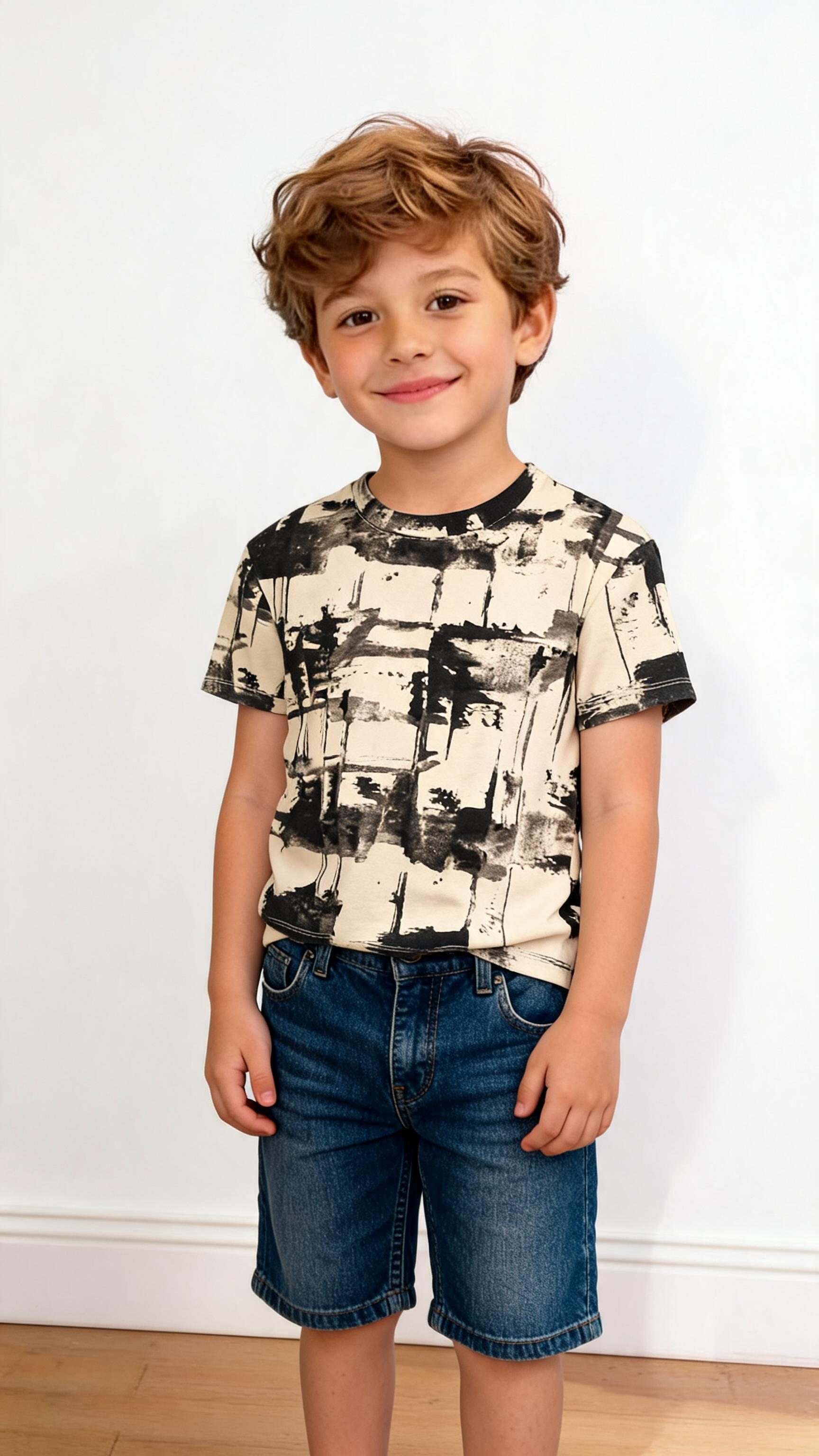 T-shirt DRITYR 4-14A - BEIGE