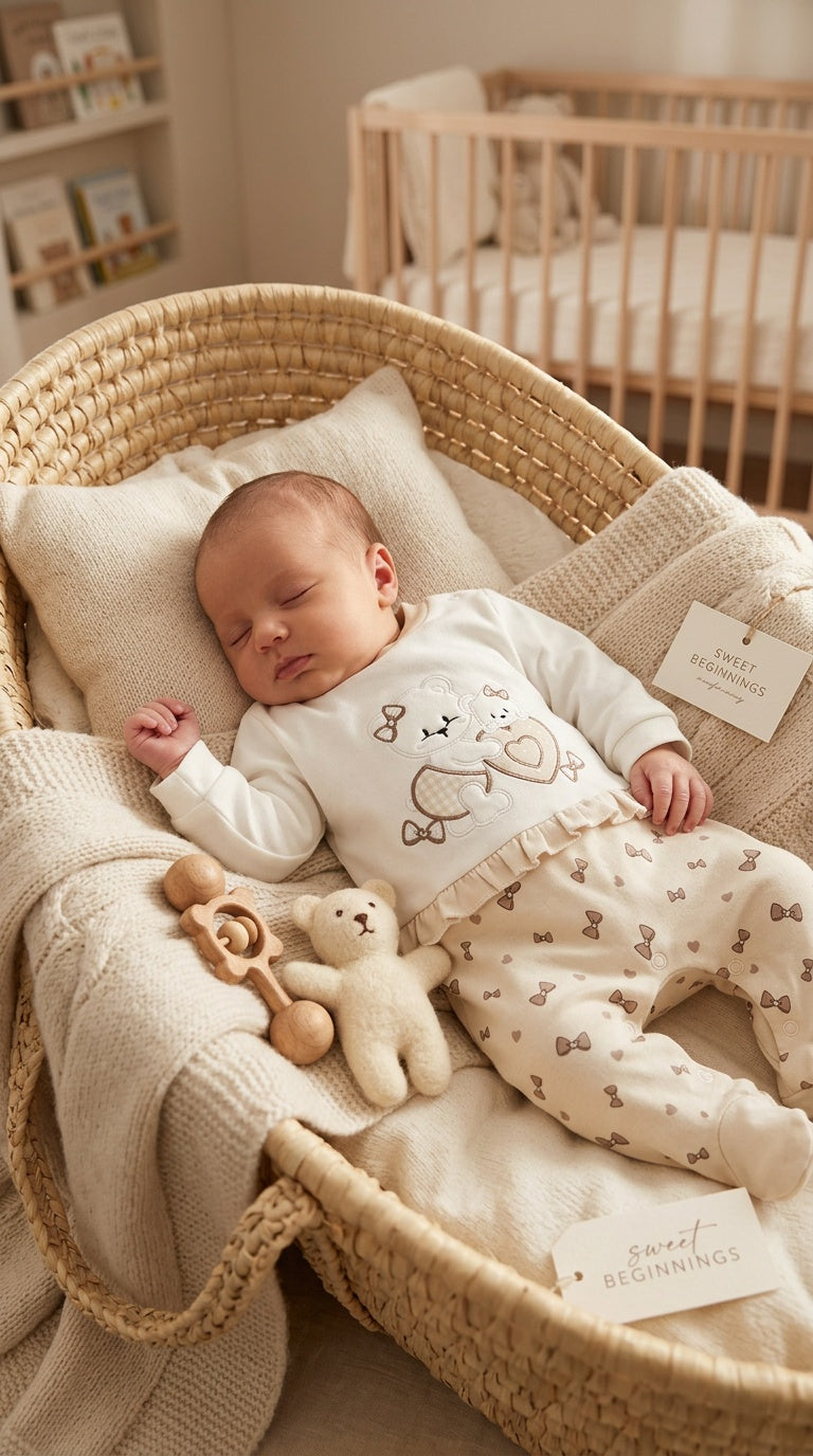 TutIna CALDO COTONE ORSETTI 0-6M - BEIGE