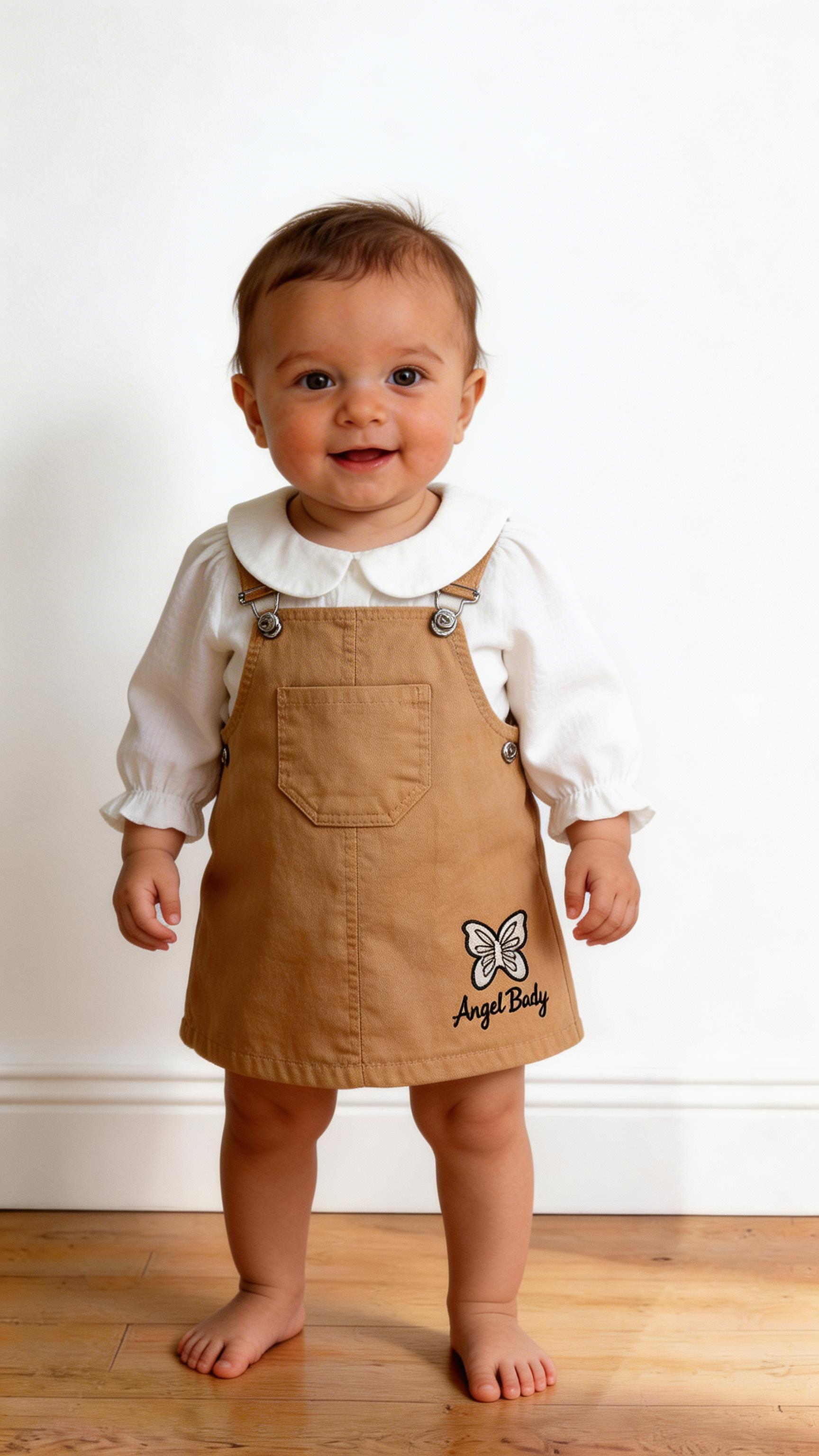 Salopette FARFALLA 6-24M - BEIGE