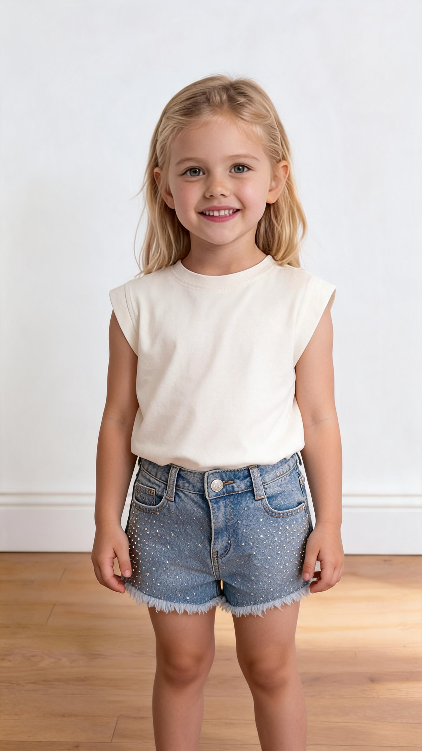 Shorts BRILLO 4-14A - JEANS