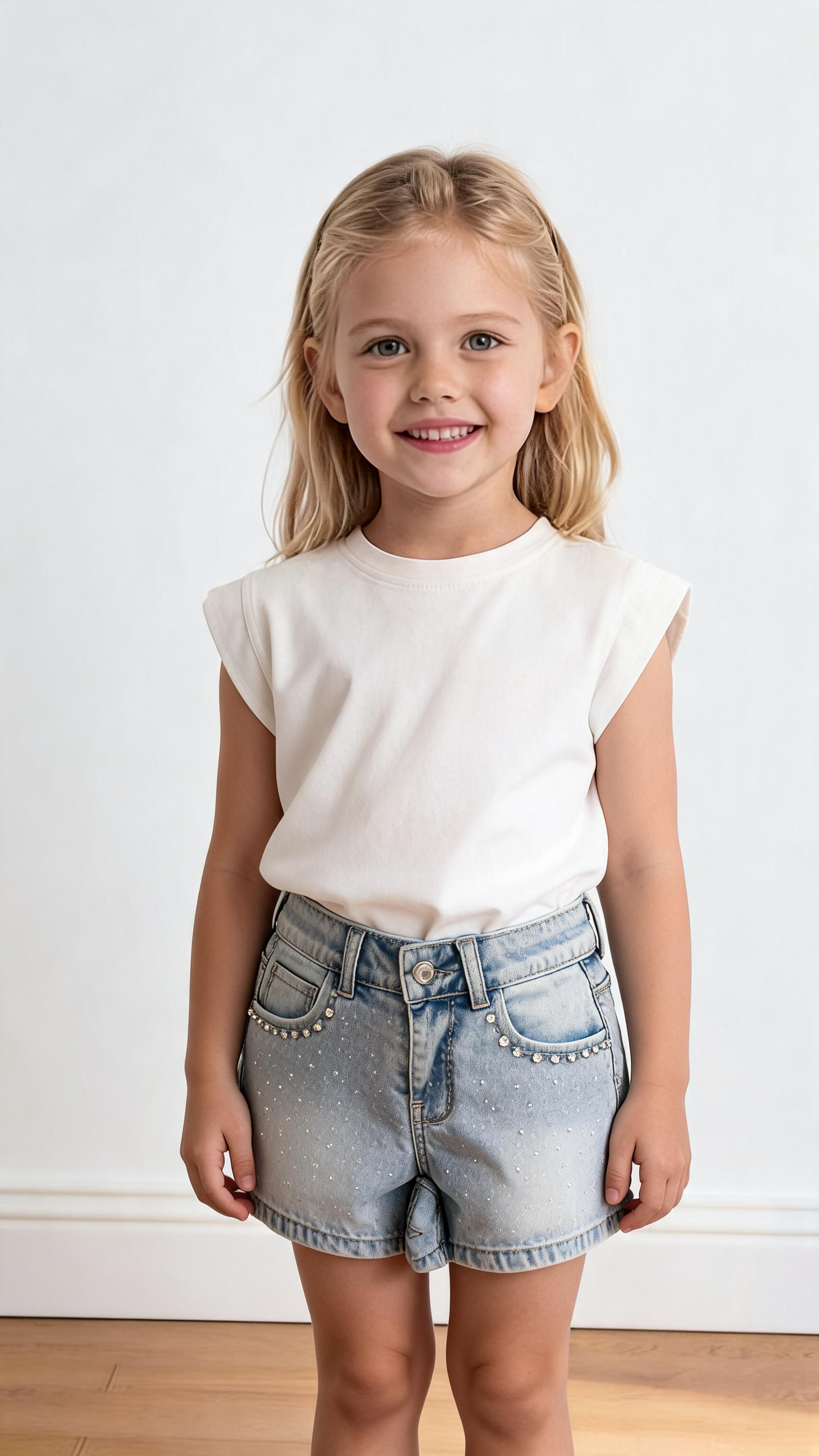 Shorts DIAMANTINO 4-14A - JEANS