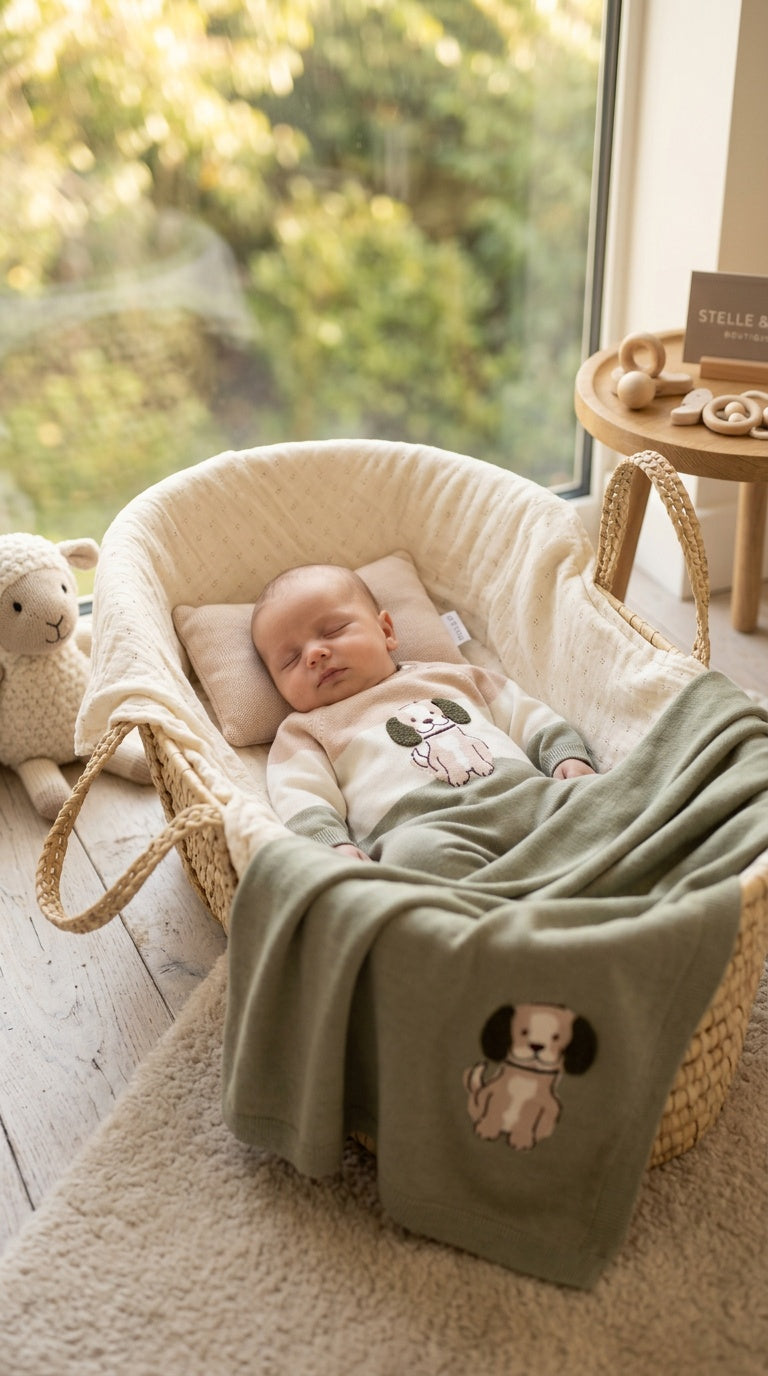 Set STELLA E PUPI 1-3M - VERDE