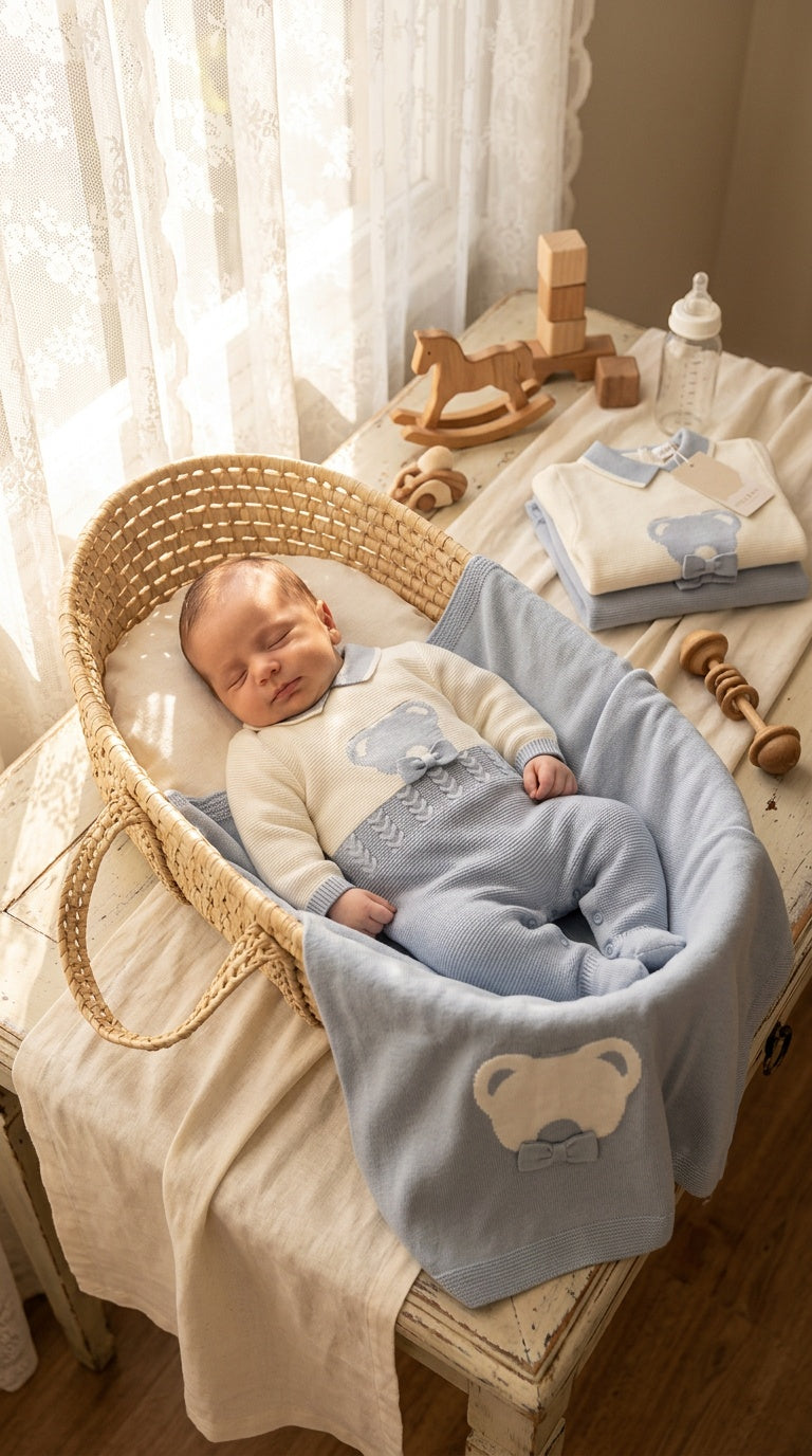 Set STELLA E PUPI 1-3M - BLU