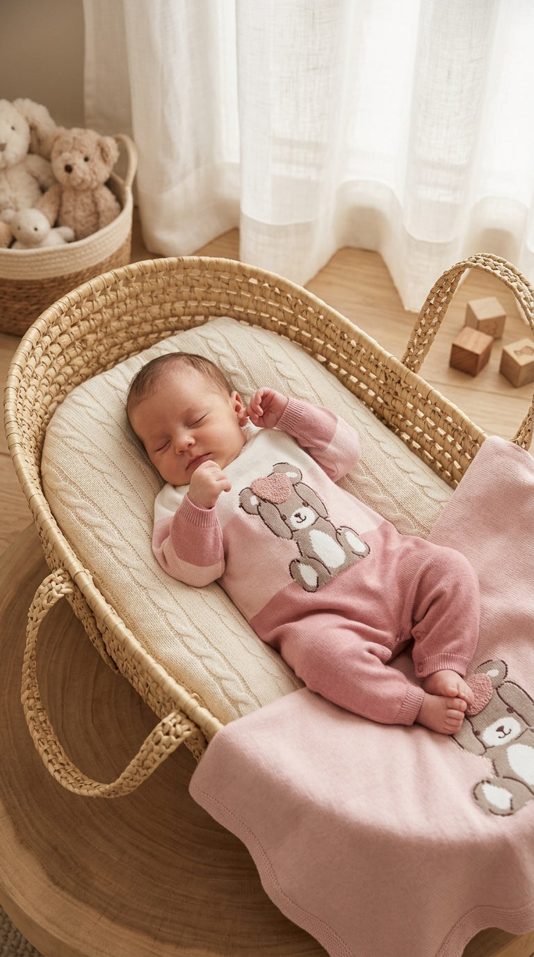 Set STELLA E PUPI 1-3M - ROSA