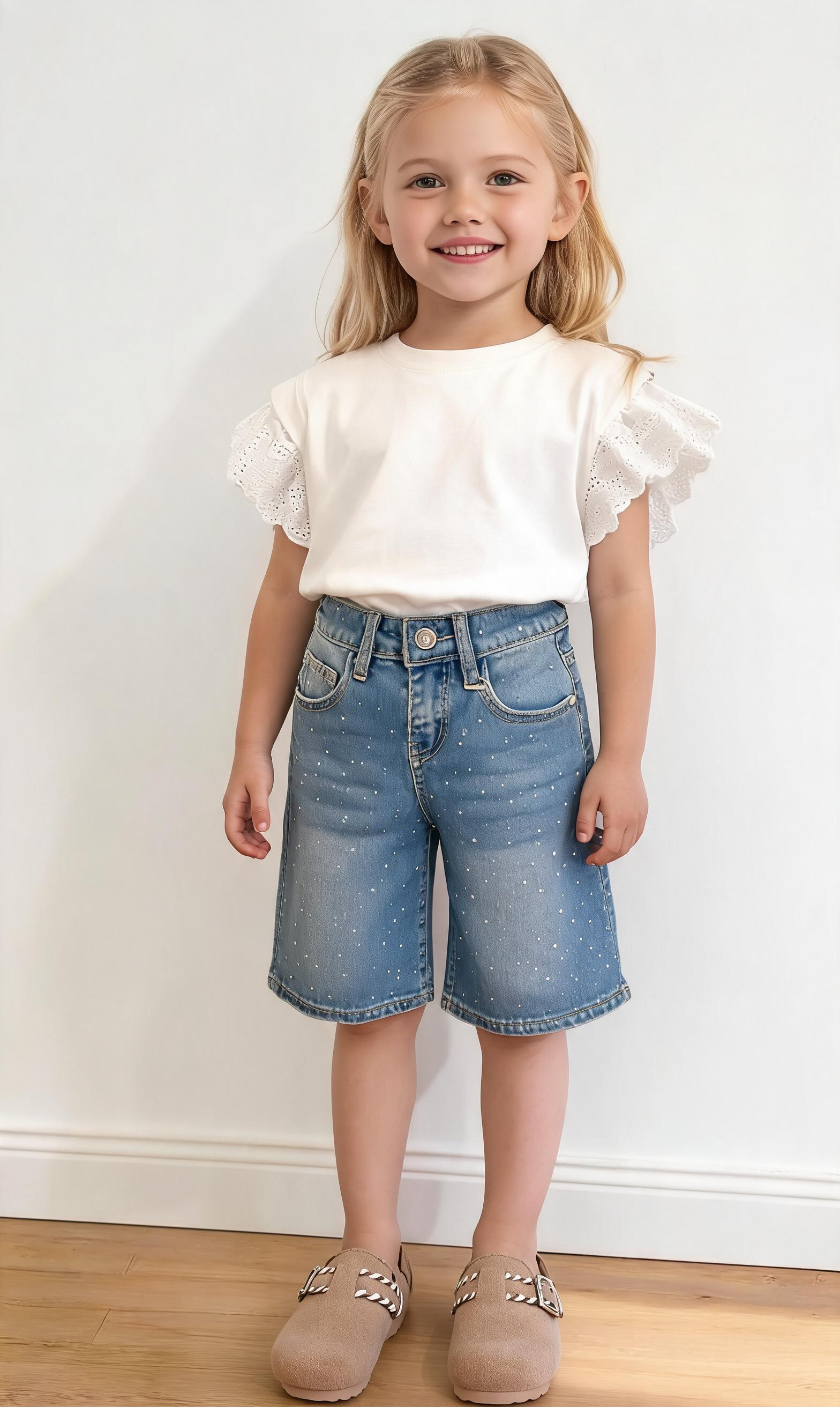 Bermuda BRILLO 4-14A - JEANS