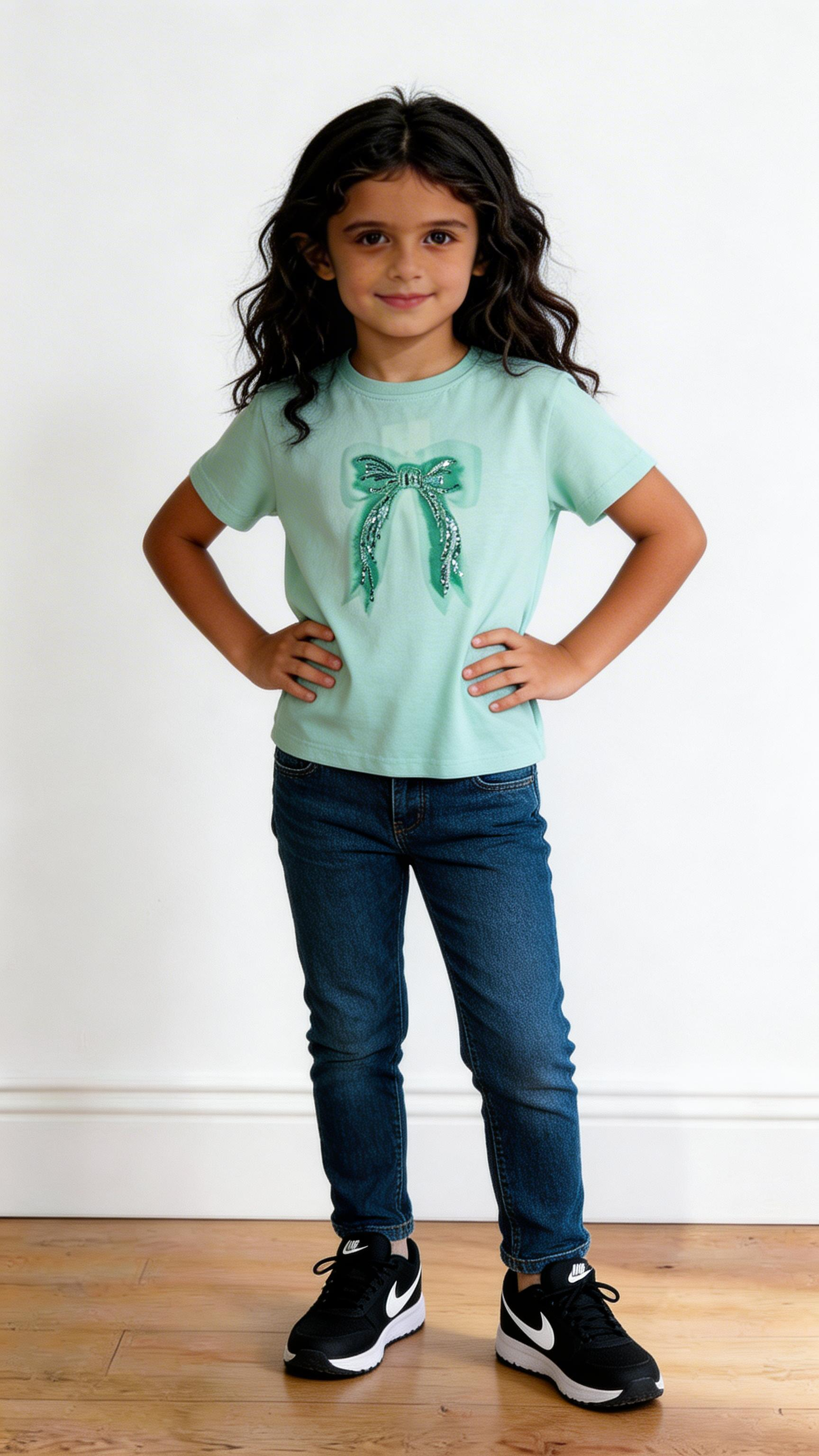 T-shirt FIOCCO 8-16A - VERDE
