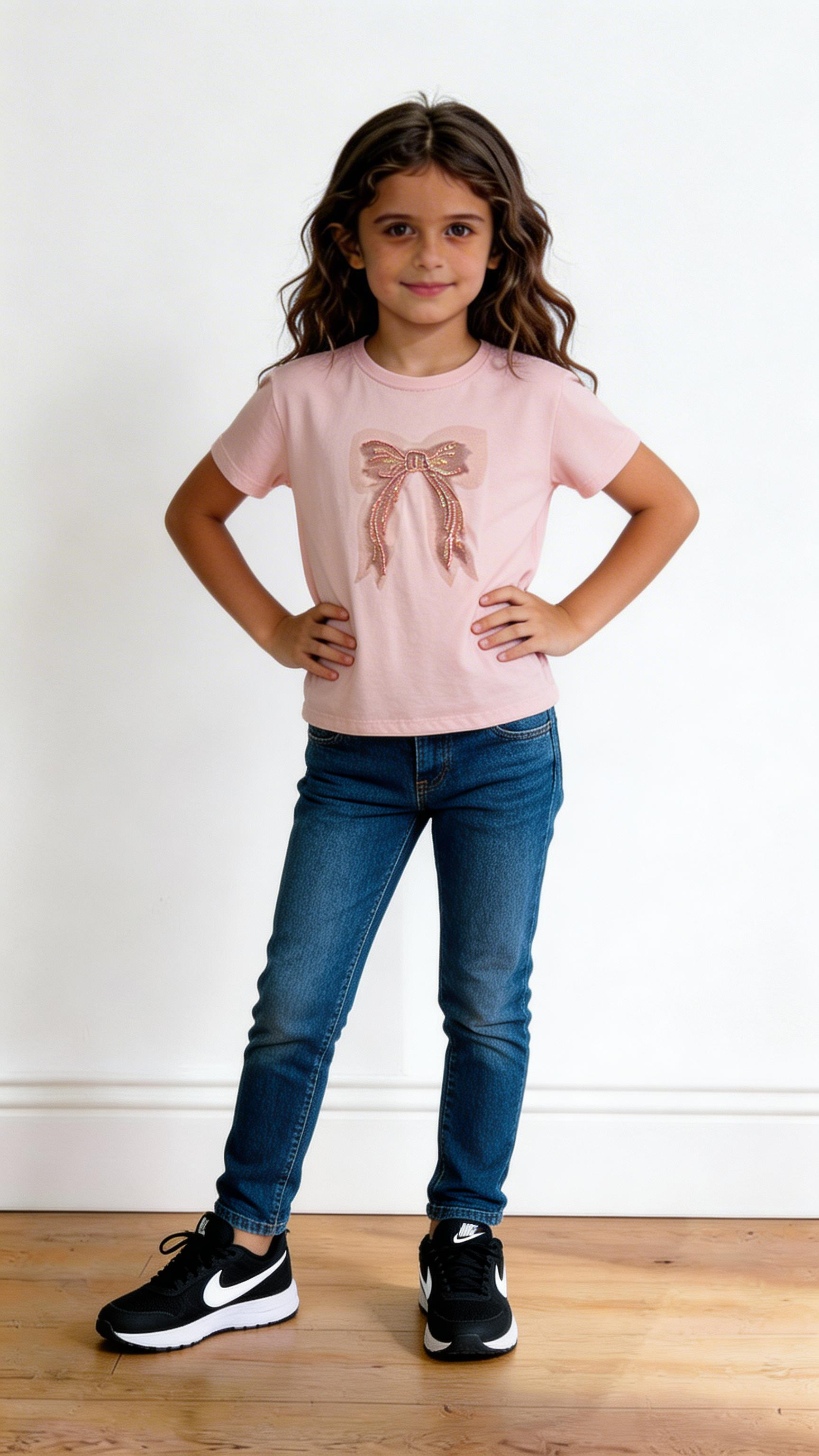 T-shirt FIOCCO 8-16A - ROSA
