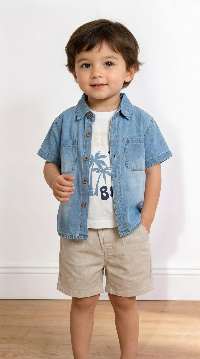 Coordinato MEET BEACH 12-36M - BEIGE