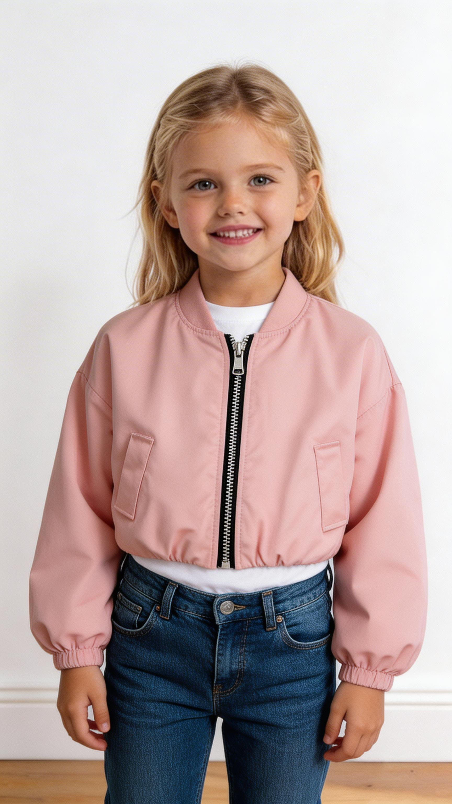 Giubbino BOMBER 4-14A - ROSA