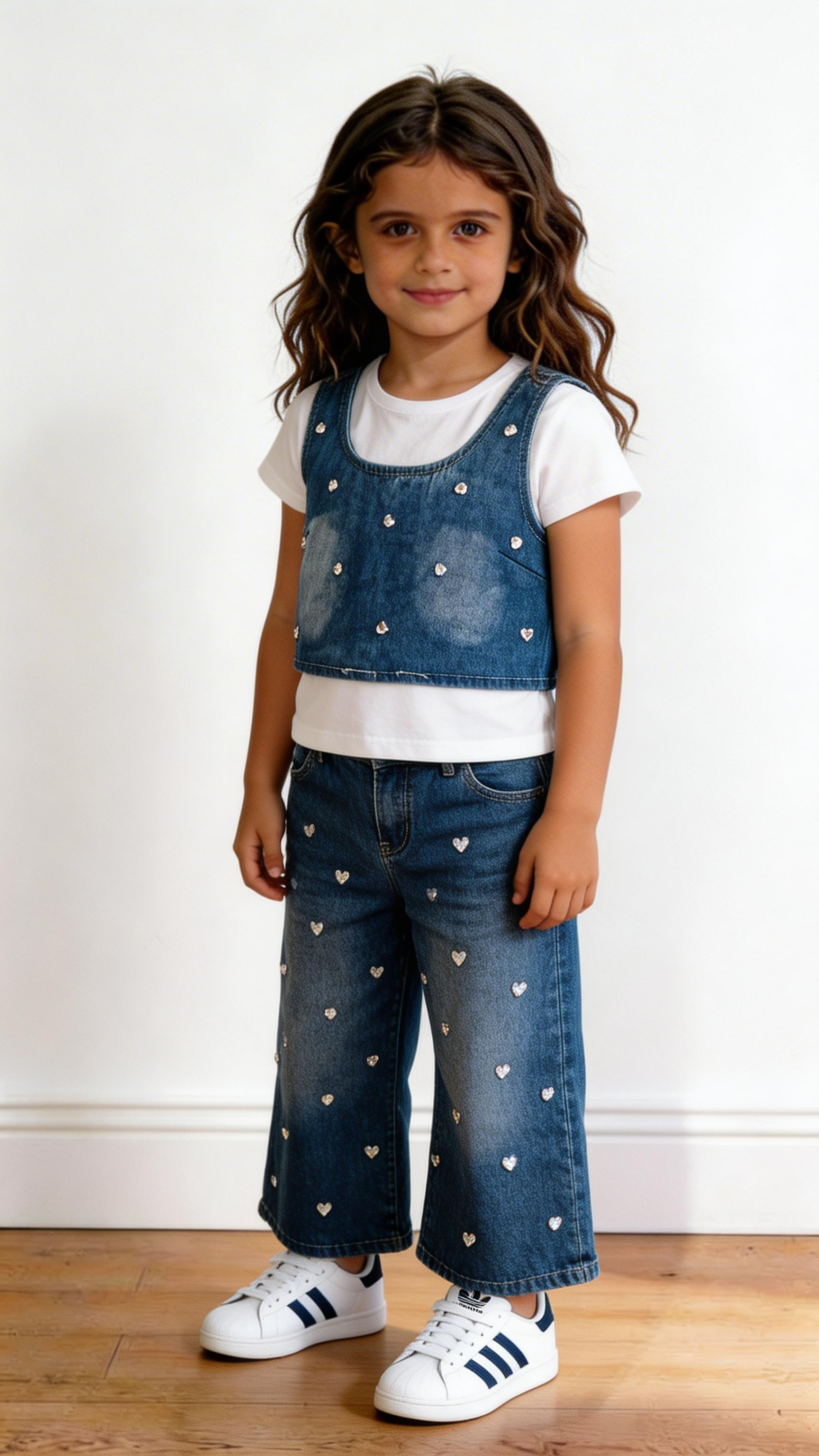 Coordinato JEANS GIRO LUCE 4-12A - JEANS