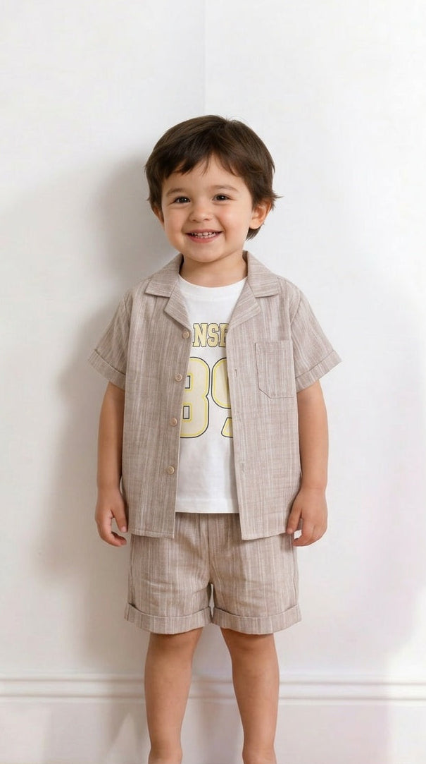 Coordinato URBANSTREET 12-36M - BEIGE