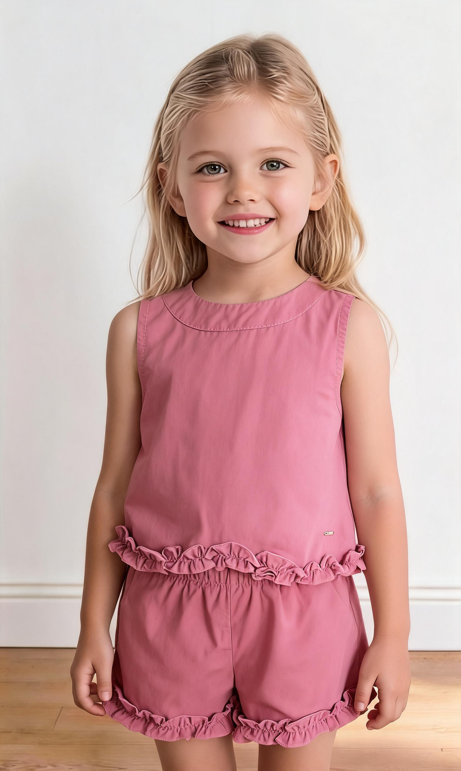 Completo GIULY 3-8A - FUCSIA