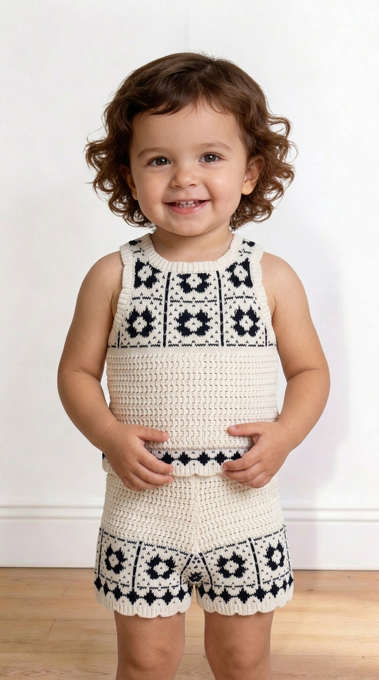 Coordinato ZANTE 12-36M - BIANCO
