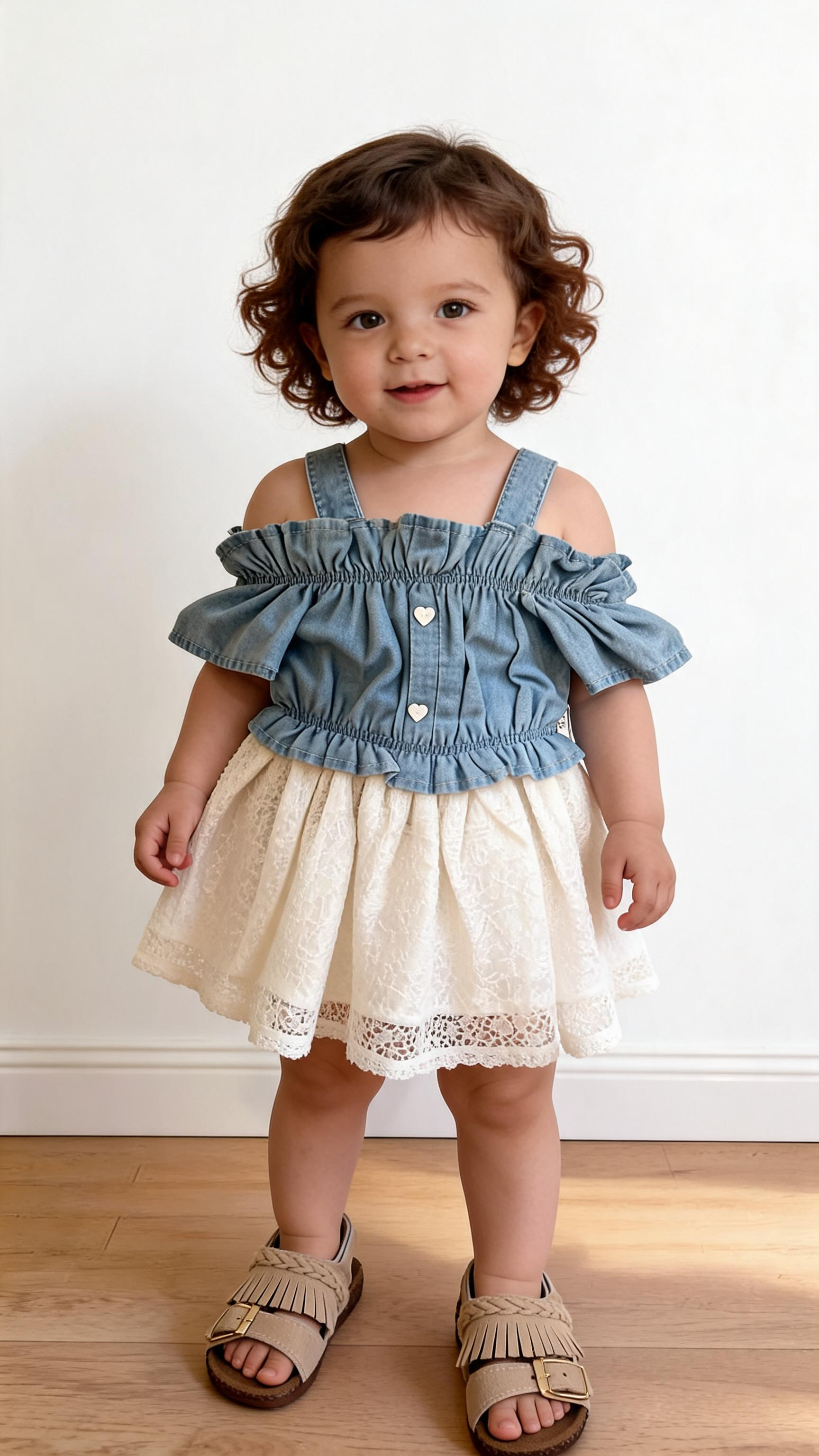 Vestito ELISA 6-24M - JEANS
