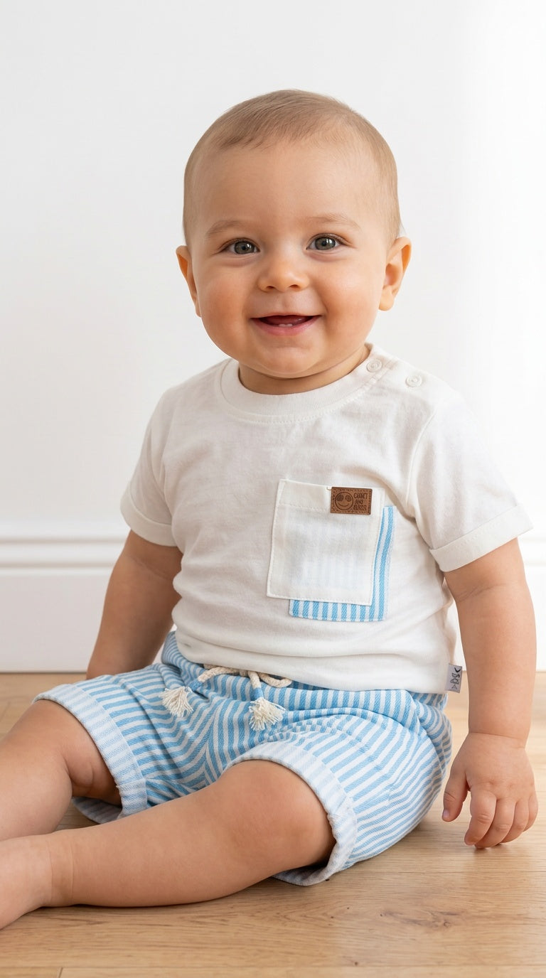 Completo CRAZY 9-24M - AZZURRO