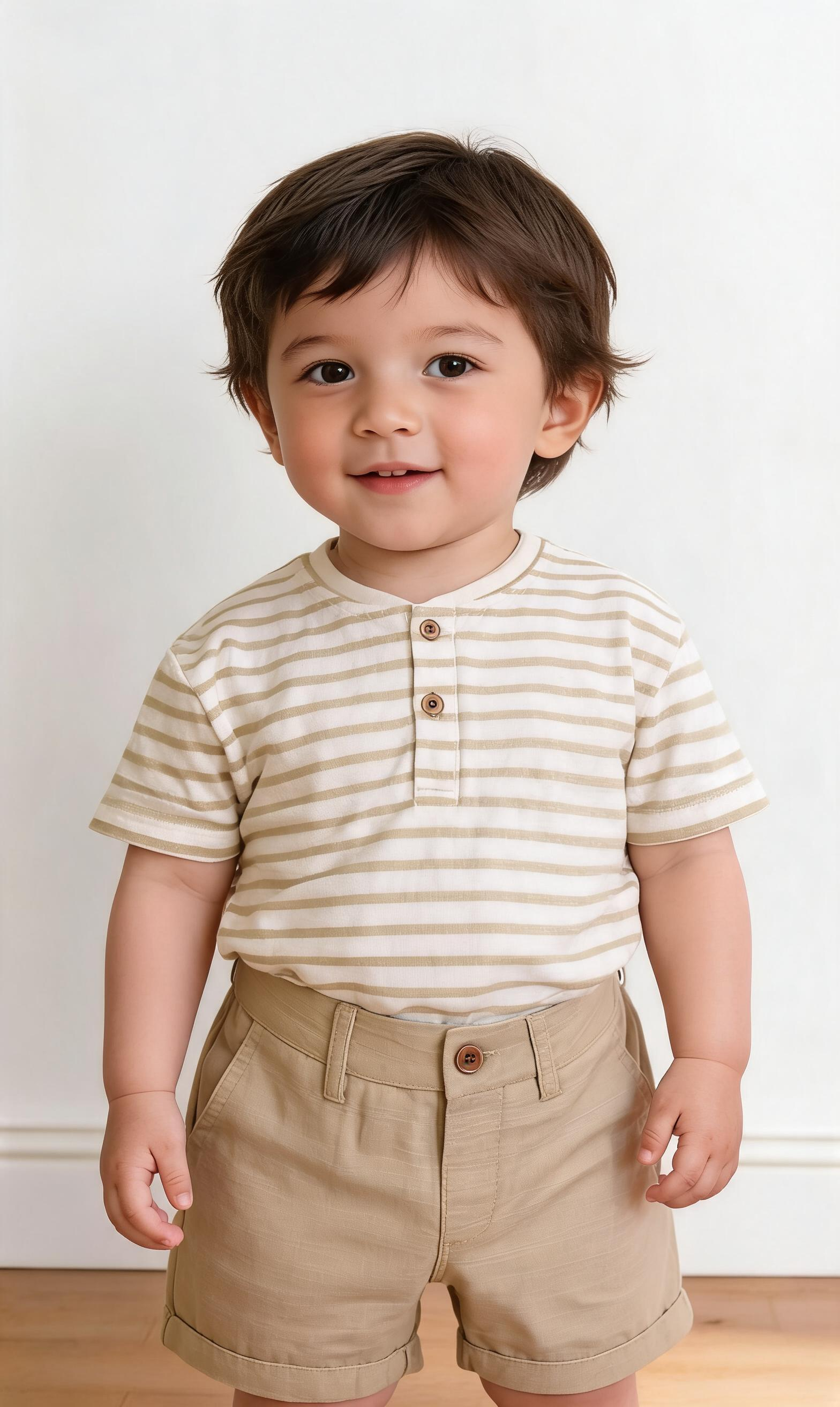 Completo RIGHE FIND YOUR 6-36M - BEIGE