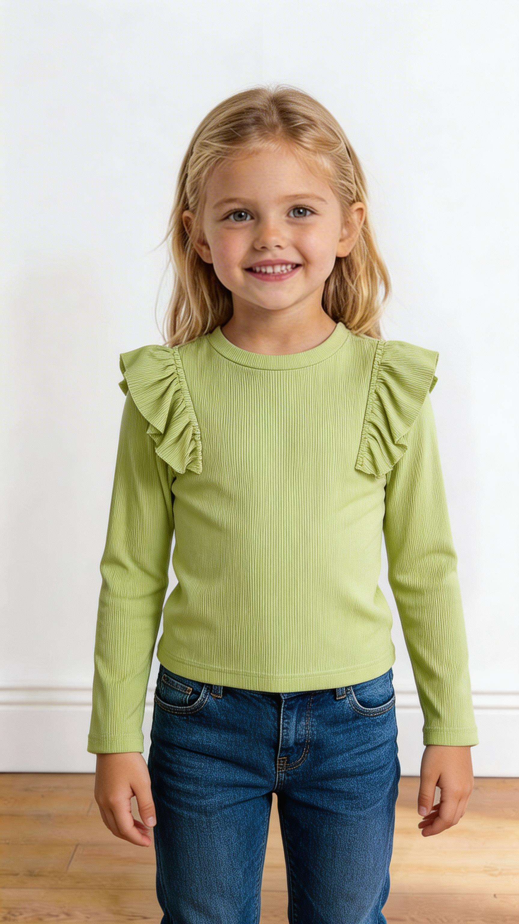Maglia COSTINA ROUGE 4-12A - VERDE