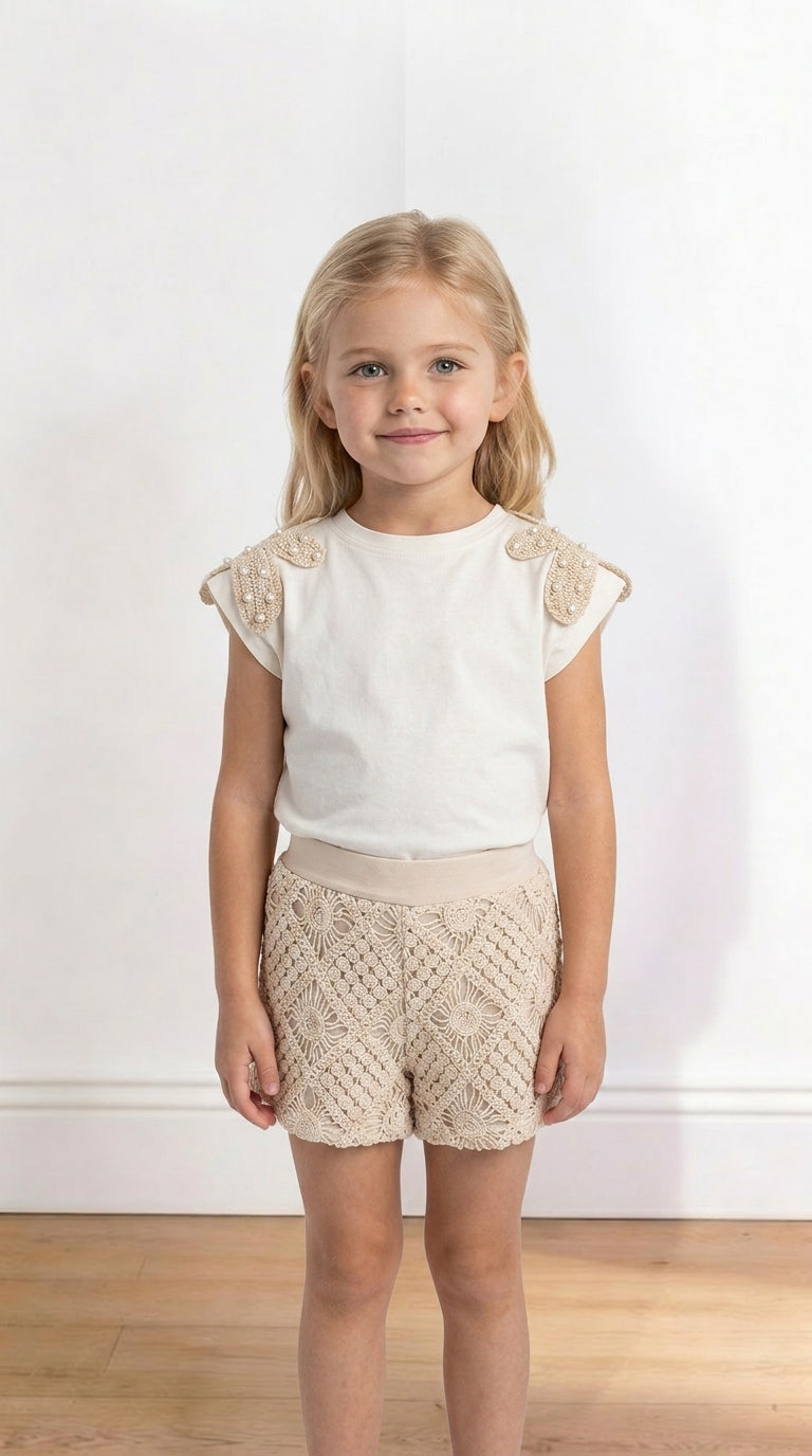 Coordinato MACRAME' 3-12A - BEIGE