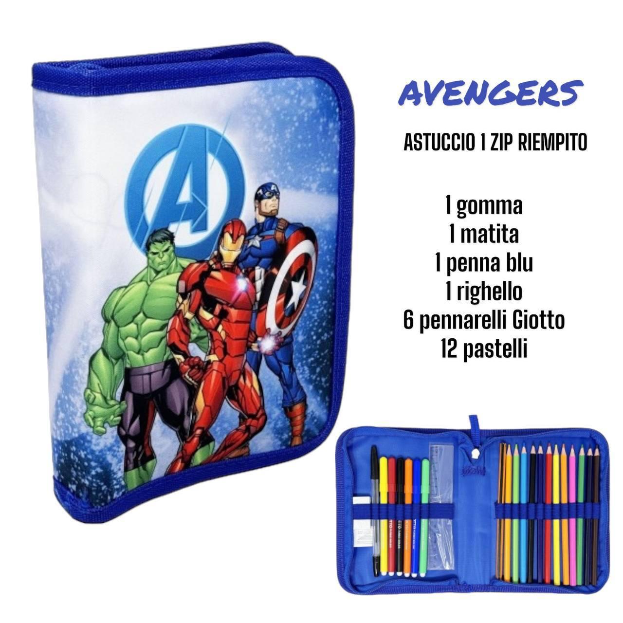 Astuccio 1 ZIP - AZZURRO