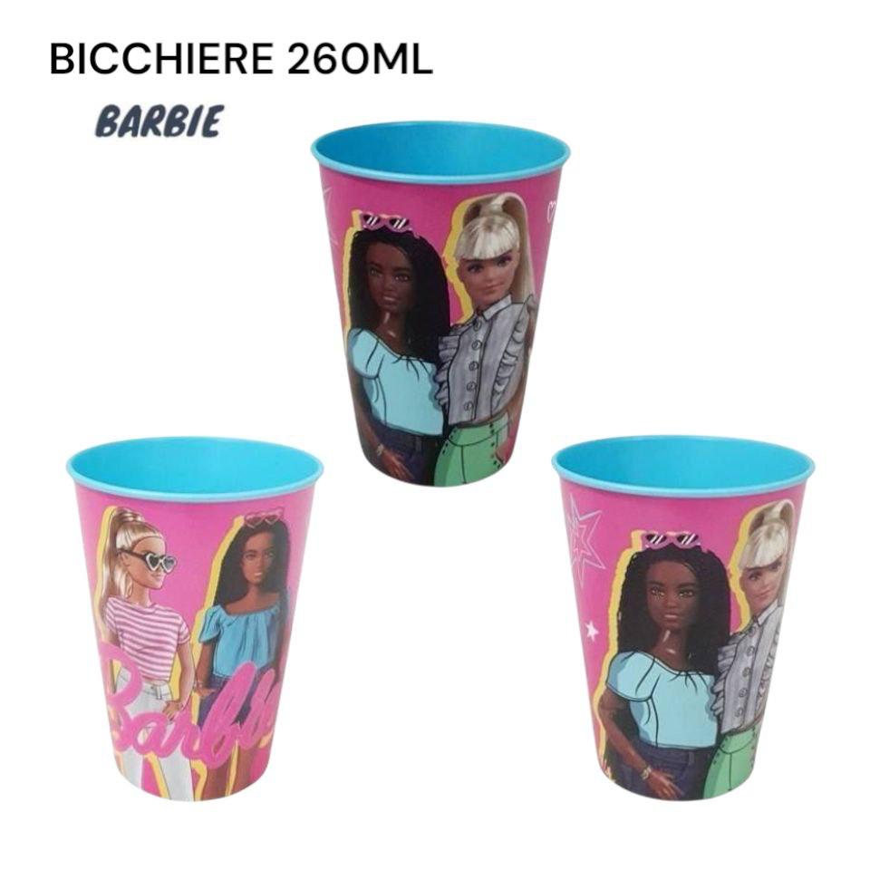 Bicchiere IN PLASTICA DISNEY - ROSA BARBIE