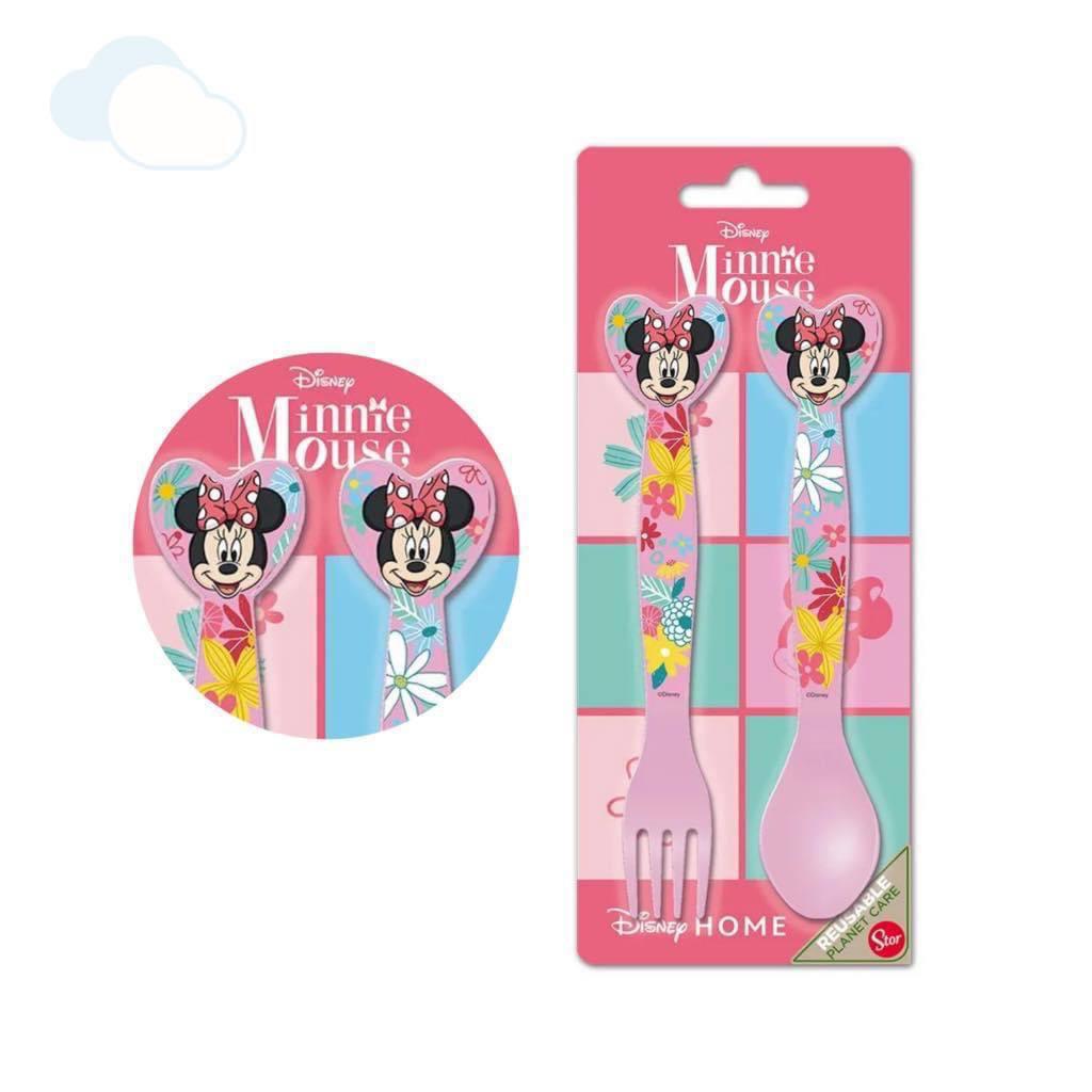 Set POSATE IN PLASTICA DISNEY - ROSA CIPRIA