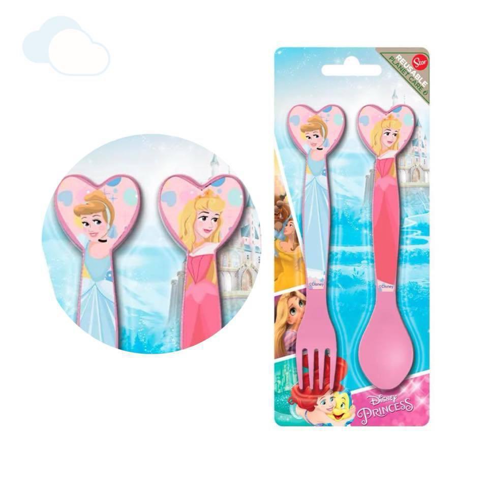 Set POSATE IN PLASTICA DISNEY - ROSA