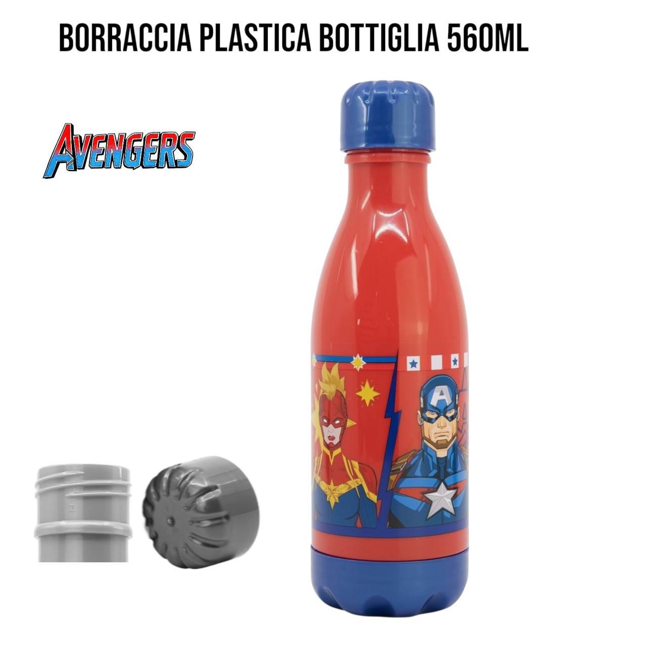Borraccia IN PLASTICA PERSONAGGI - BLU