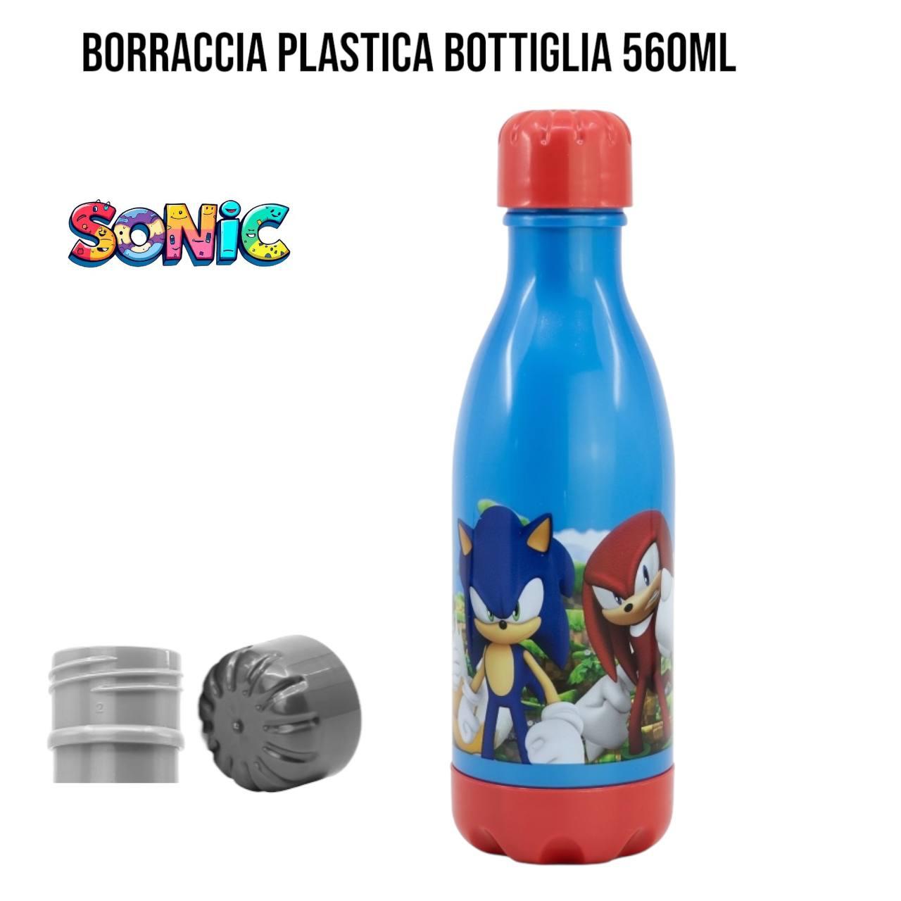 Borraccia IN PLASTICA PERSONAGGI - ROSSO