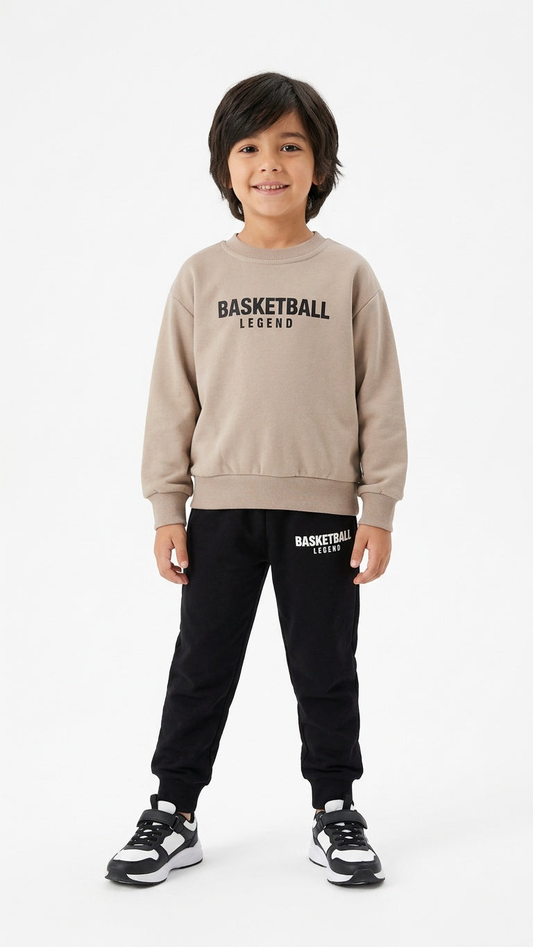 Tuta BASKETBALL 4-14A - BEIGE