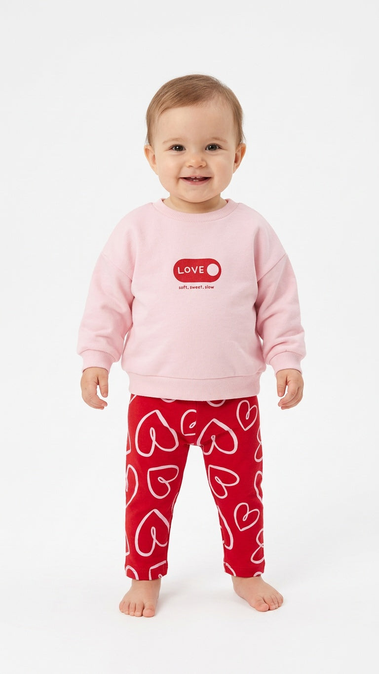 Completo LOVE ON - ROSA