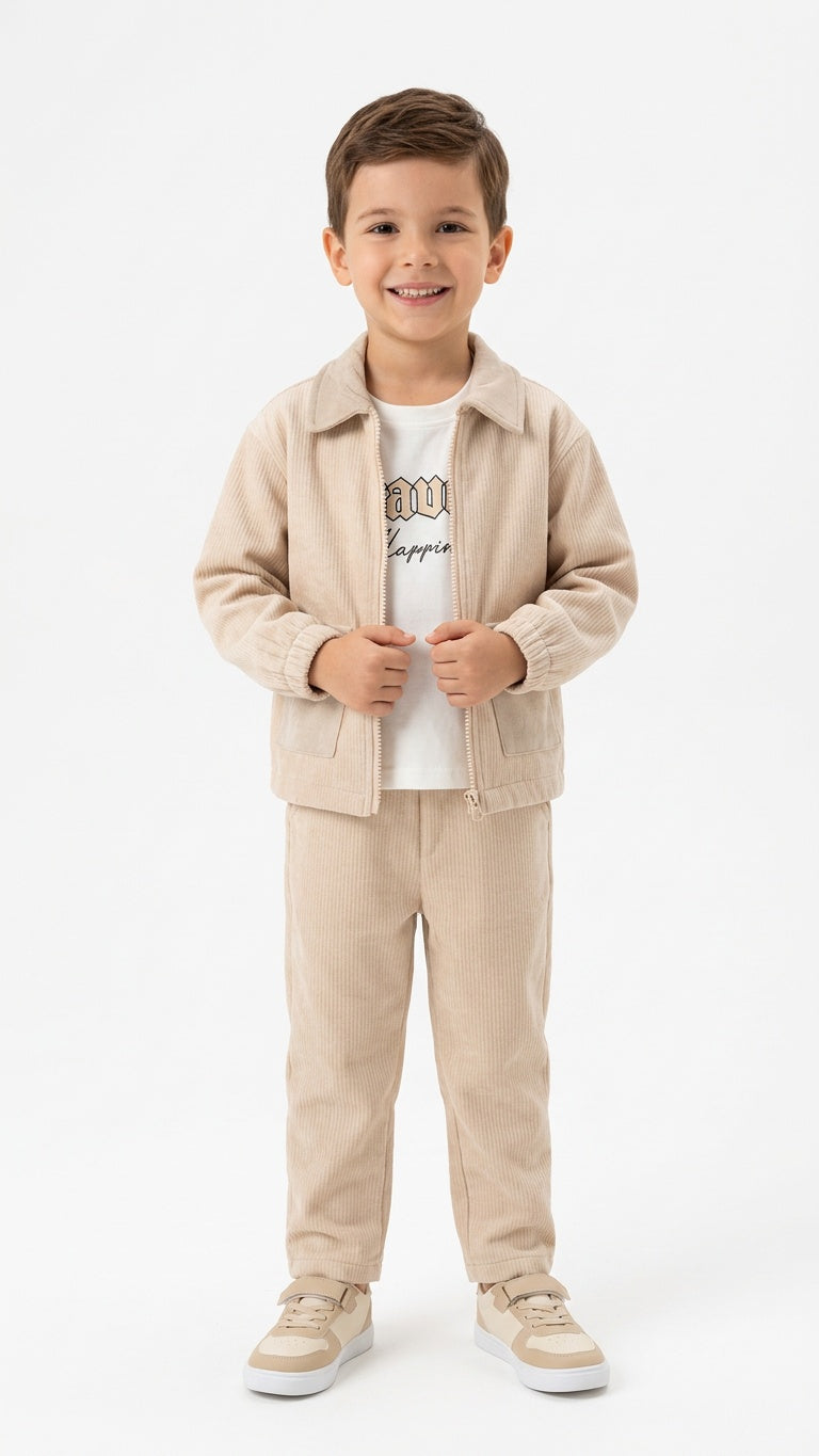 Completo VELLUTINO - BEIGE
