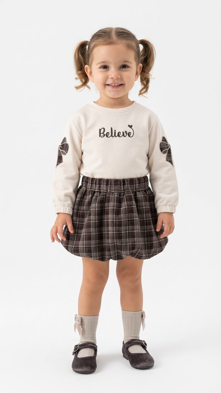 Completo BELIEVE 12-36M - BEIGE