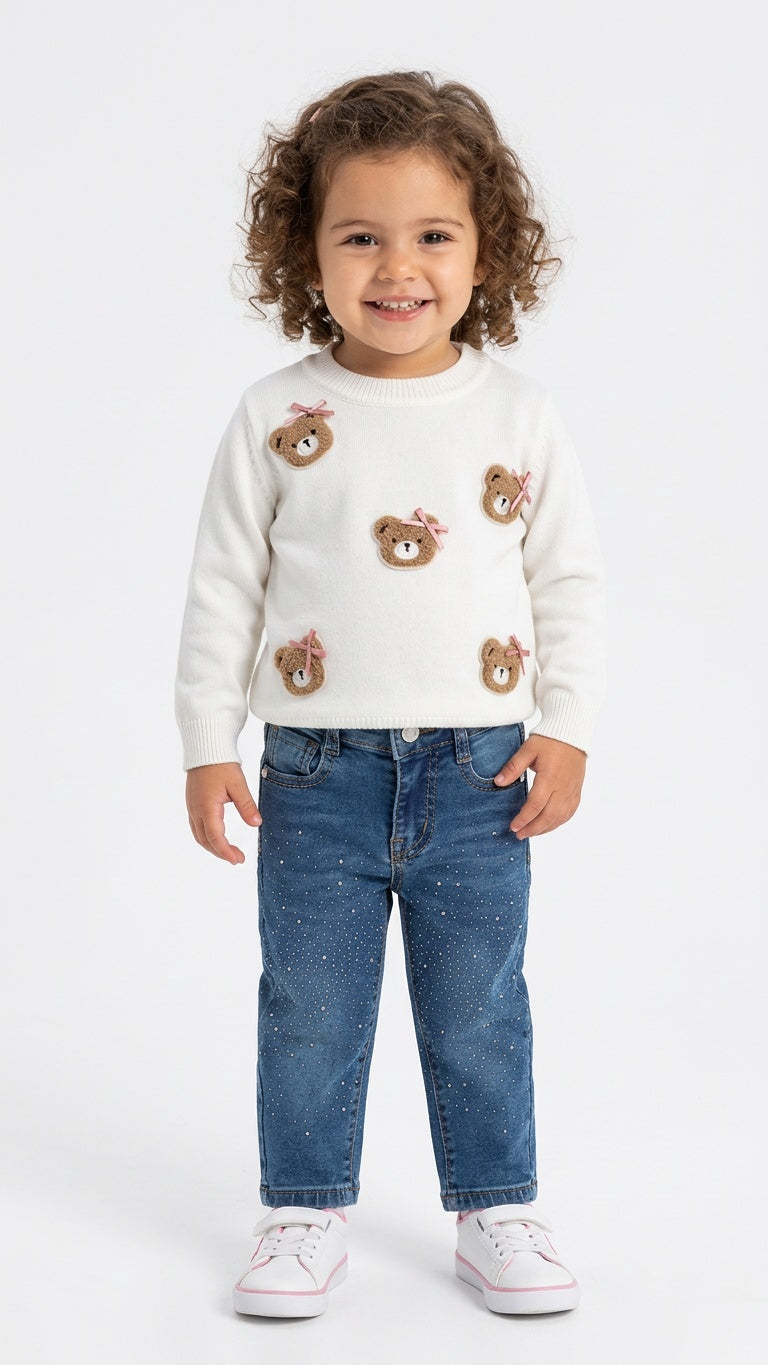 Pull 100 ORSETTI 12-36M - BIANCO