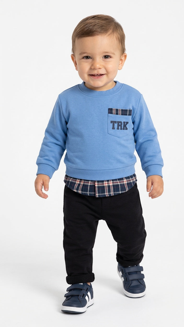 Coordinato TRK 3-12M - BLU