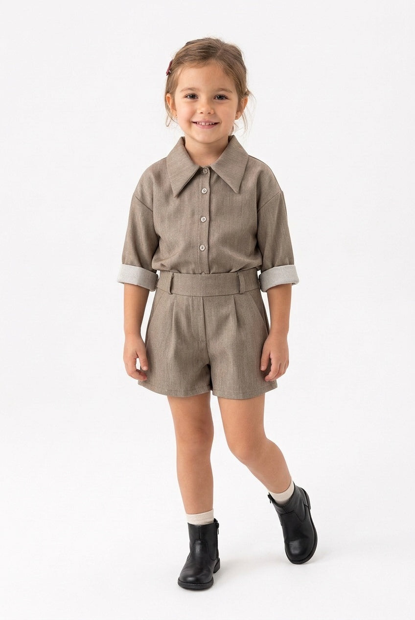 Shorts JOY 4-14A - KHAKI