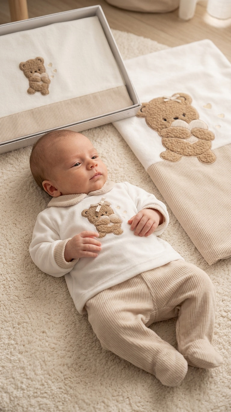Clinico IN CINIGLIA ORSO CUORE - BEIGE