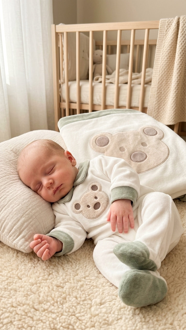 Set TUTINA + COPERTA 1-3M - VERDE